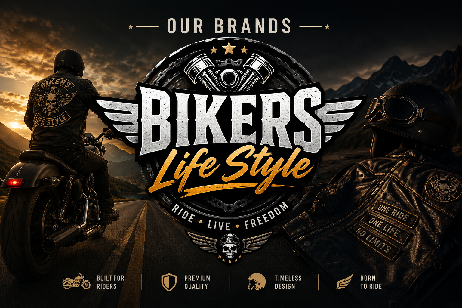 Bikers Life Style website screenshot